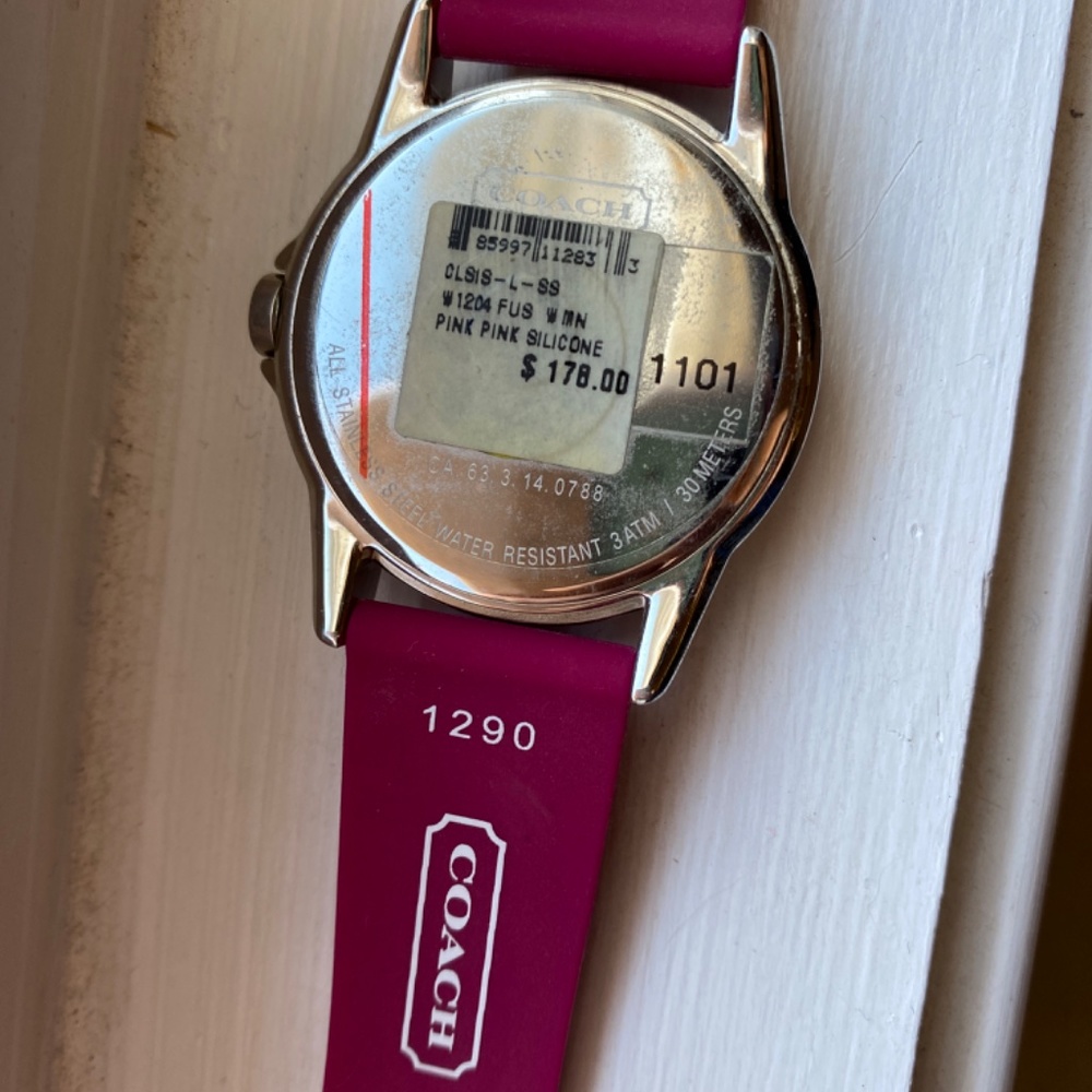Pink Coach Watch - Picture 2 of 5